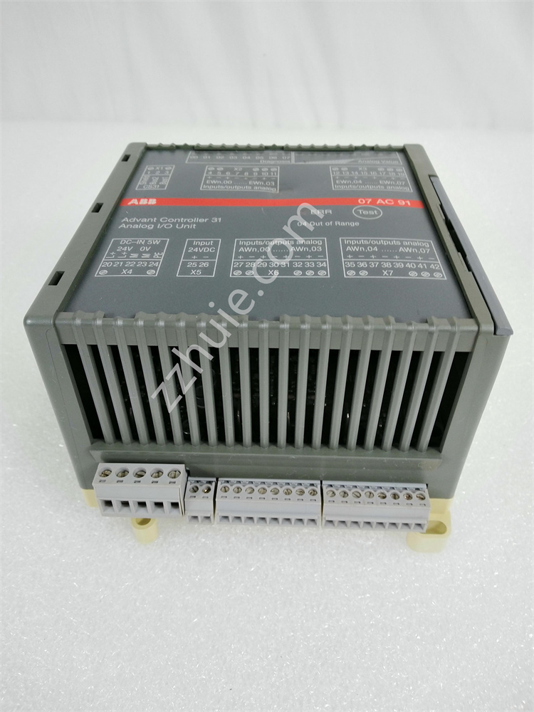 ABB GJR5252300R3101 07AC91F Analog I/O module