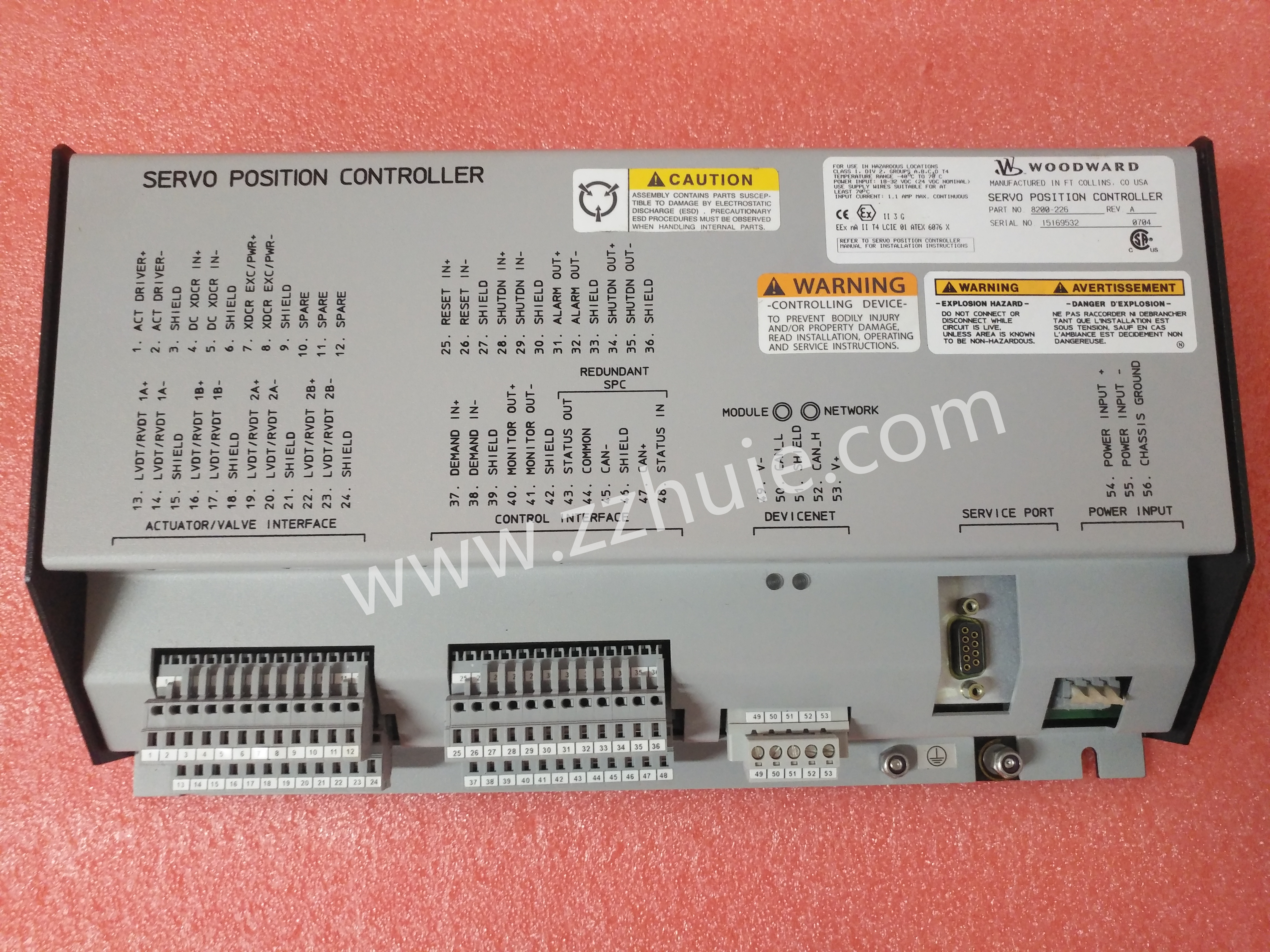 WOODWARD 9907-1200 CPC-II Current-to-Pressure Converte