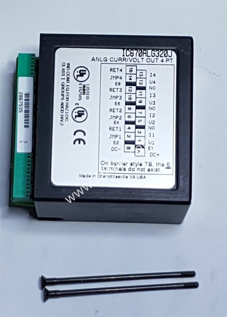 GE IC670ALG310-JA module