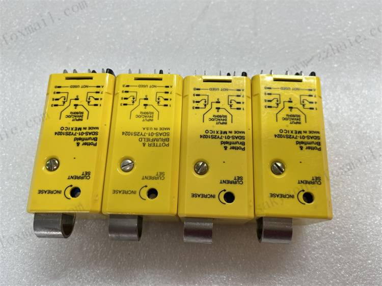 POTTER&BRUMFIELD SDAS-01-7Y2S1024 | Current level relay 24VAC/DC